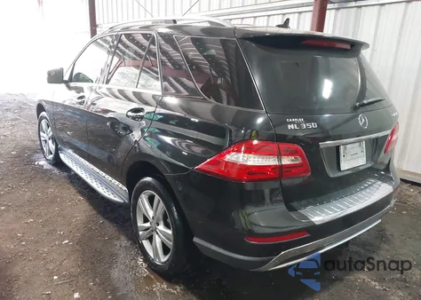 2015 Mercedes-Benz Ml 350 4Matic из США, поврежденный, VIN 4JGDA5HB7FA509244